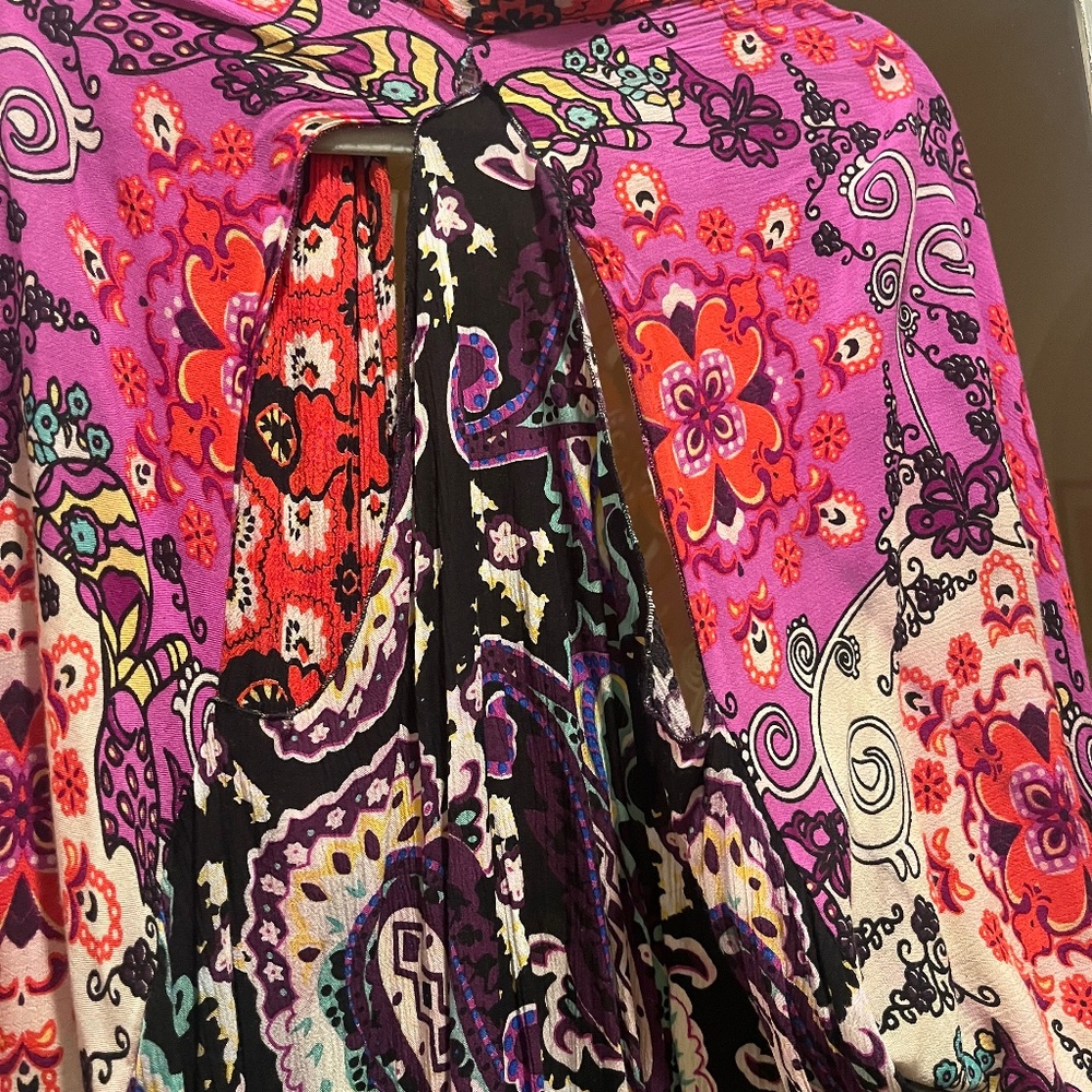 Free People Little Wing Mix Floral Cardigan - Picture 9 of 9